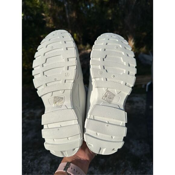 Women's Casual High Top Shoes, Winter Plush Lined Warm Shoes, Thick Soled Lace-u - Picture 5 of 9